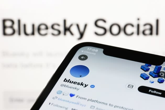 bluesky-social-RS-1800 - Credit: Jakub Porzycki/NurPhoto via Getty Images