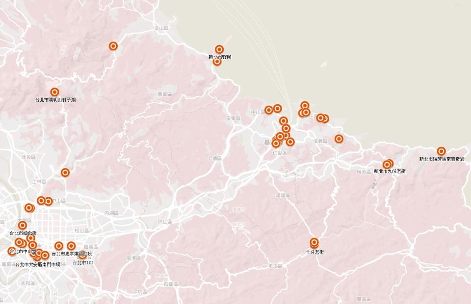 指揮中心公布鑽石公主號旅客在台的詳細地點（中央社）