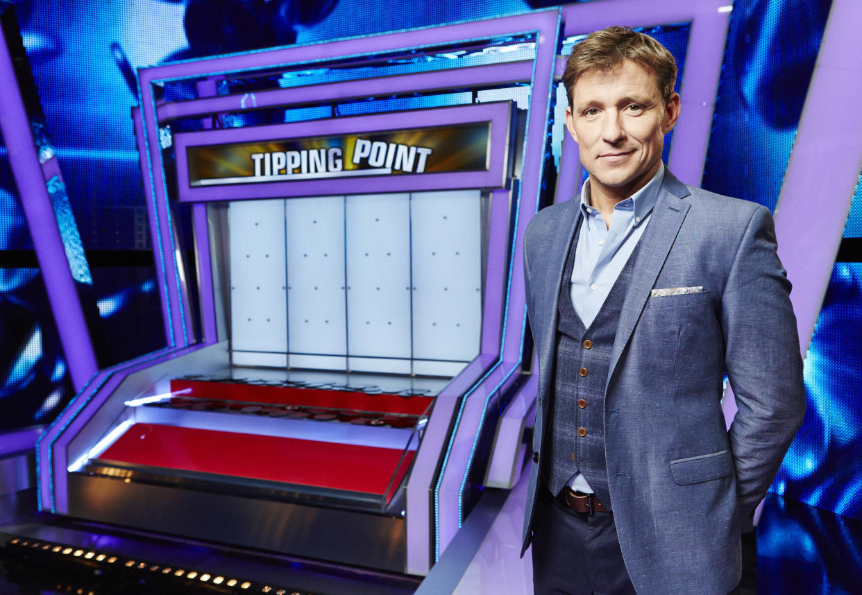 Ben Shephard will be returning to Tipping Point filming after it was suspended back in March. (RDF Television/ITV)