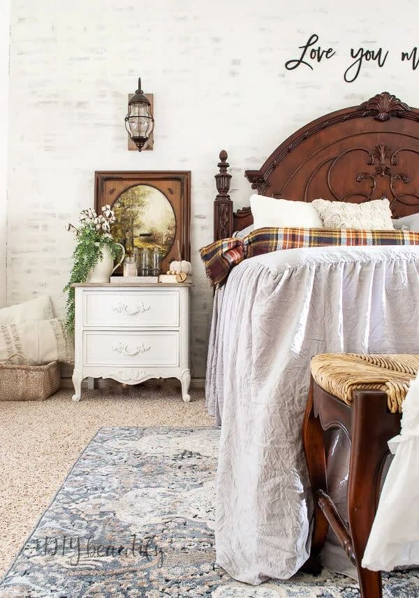 farmhouse fall decorations bedding