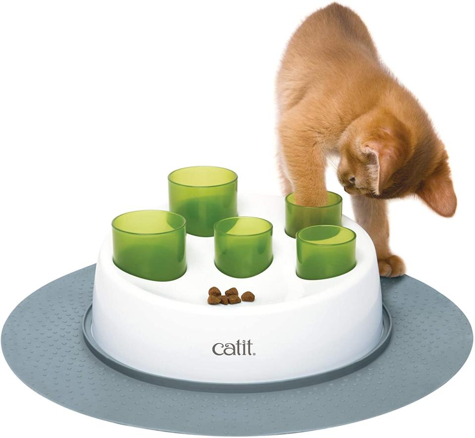 catit senses interactive cat food puzzle