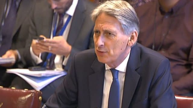 Jeremy Corbyn responded to comments made by the Chancellor Philip Hammond