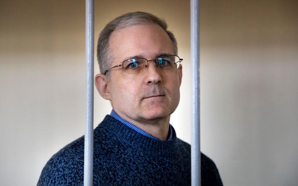 The US is also trying to secure Paul Whelan's release from Russia. He is pictured here in 2019 - AP Photo/Alexander Zemlianichenko