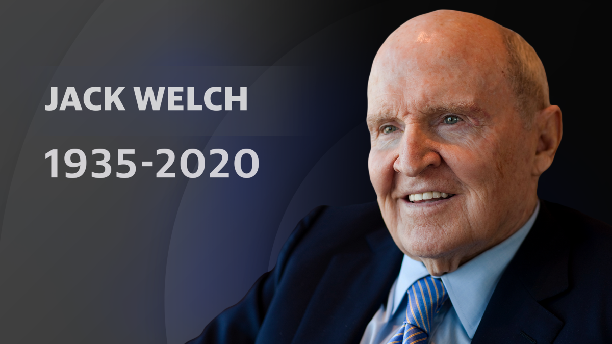 Jack Welch, legendary former GE CEO, dead at age 84
