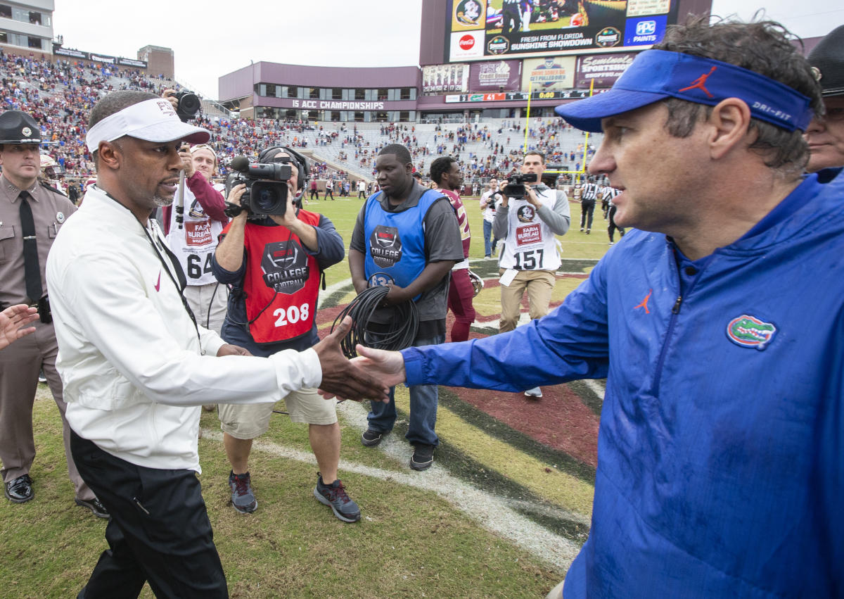 Seminoles stand in the way on Gators' road to redemption