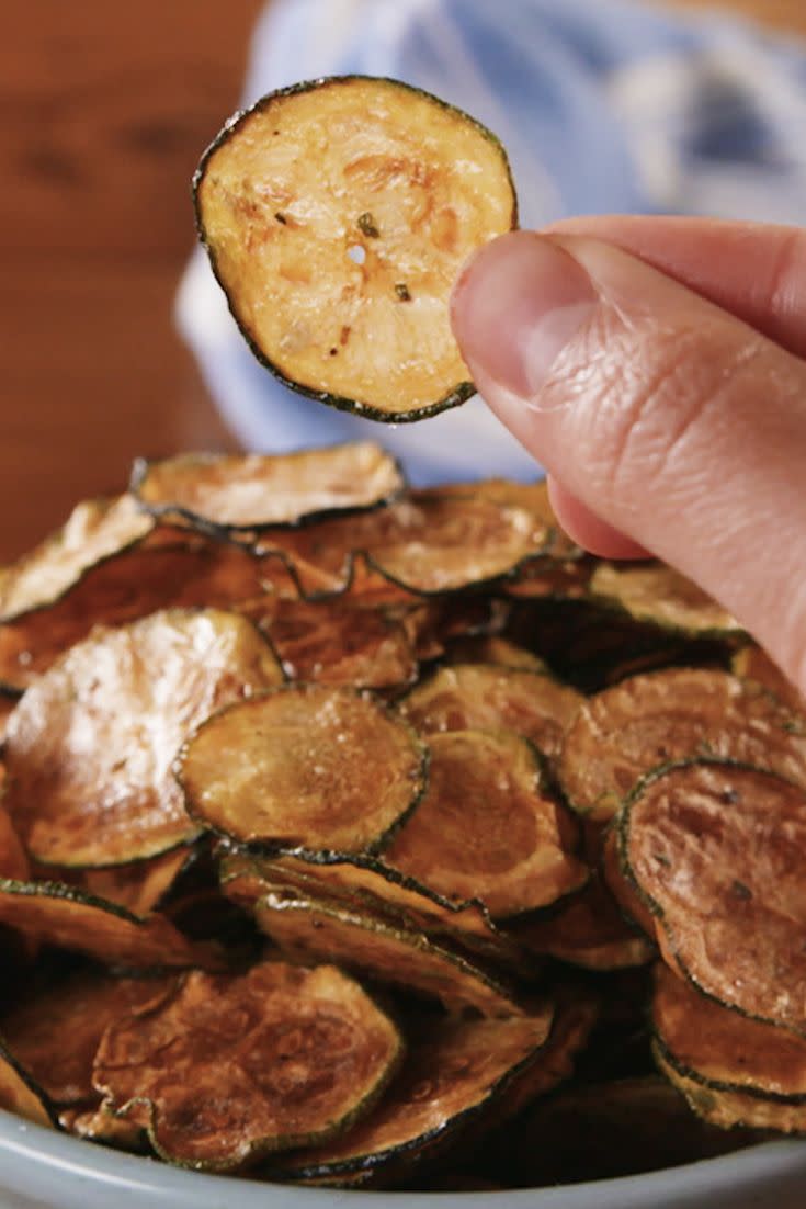 Cool Ranch Zucchini Chips