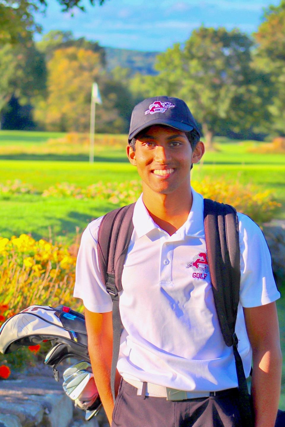 Ayer-Shirley golf senior Sohil Patel.
