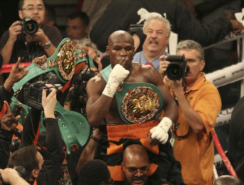 Floyd Mayweather Jr. se espera que regrese al ring en el 2013. EFE/Archivo