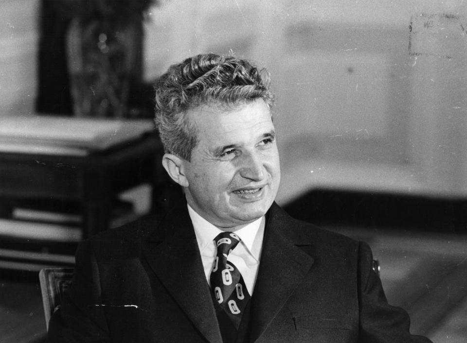 The Romanian president and general secretary of the Communist Party, Nicolae Ceausescu (1918-1989).  Original Publication: People Disc - HC0564   (Photo by Keystone/Getty Images)