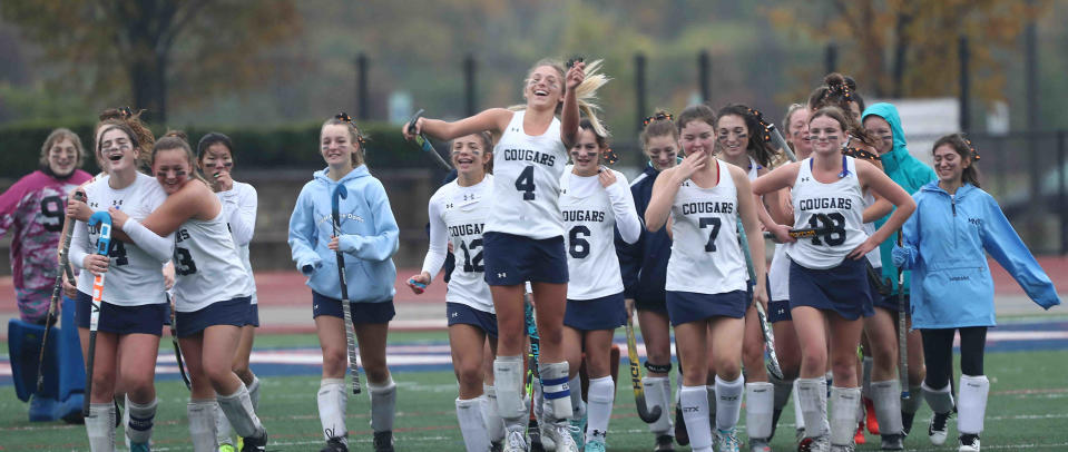 The Mount Notre Dame Cougars have won six regional field hockey championships since 2013.