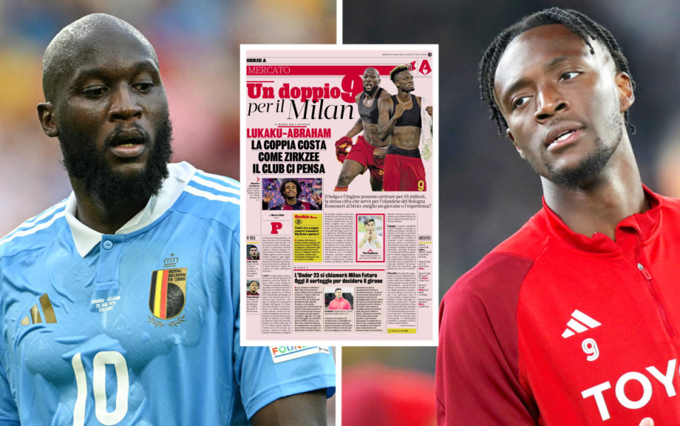 GdS: ‘Double nine for Milan’ – Lukaku and Abraham could arrive instead of Zirkzee