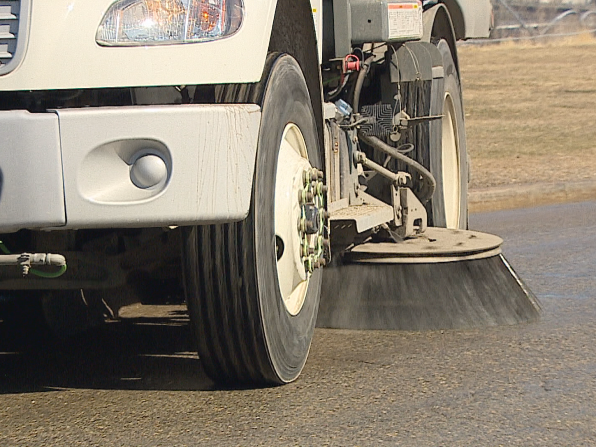 A total of 30,192 tickets were handed out between April 18 and June 22 in connection with street cleaning operations in Calgary.  (CBC - image credit)