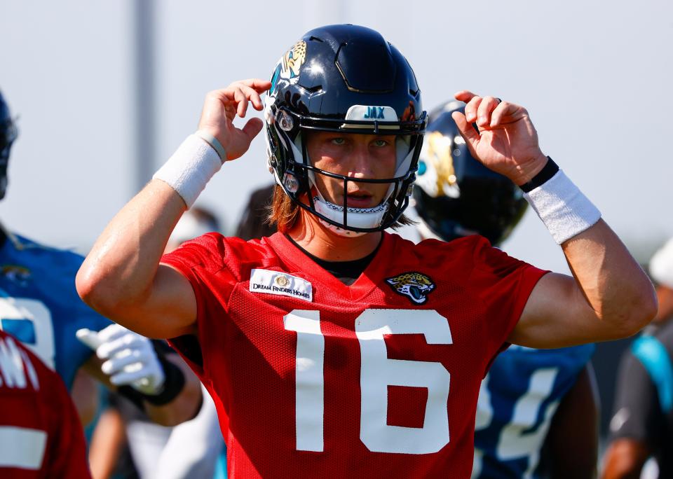 Jaguars quarterback Trevor Lawrence