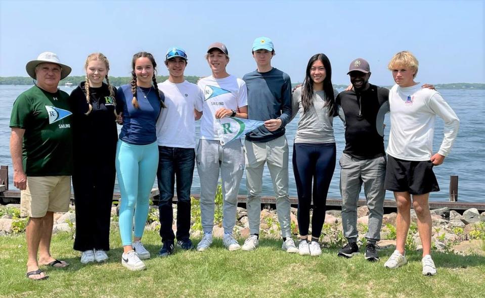 The Ransom Everglades sailing team was fifth at the 2023 Baker Team Racing Nationals.