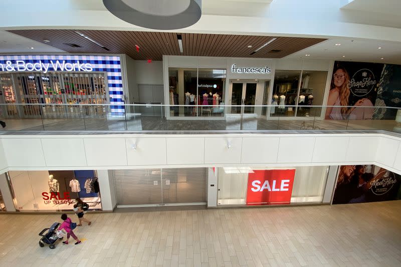 FILE PHOTO: California closes indoor shopping malls as it pulls back from opening due to a sharp rise in positive tests of the coronavirus disease (COVID-19), in Carlsbad