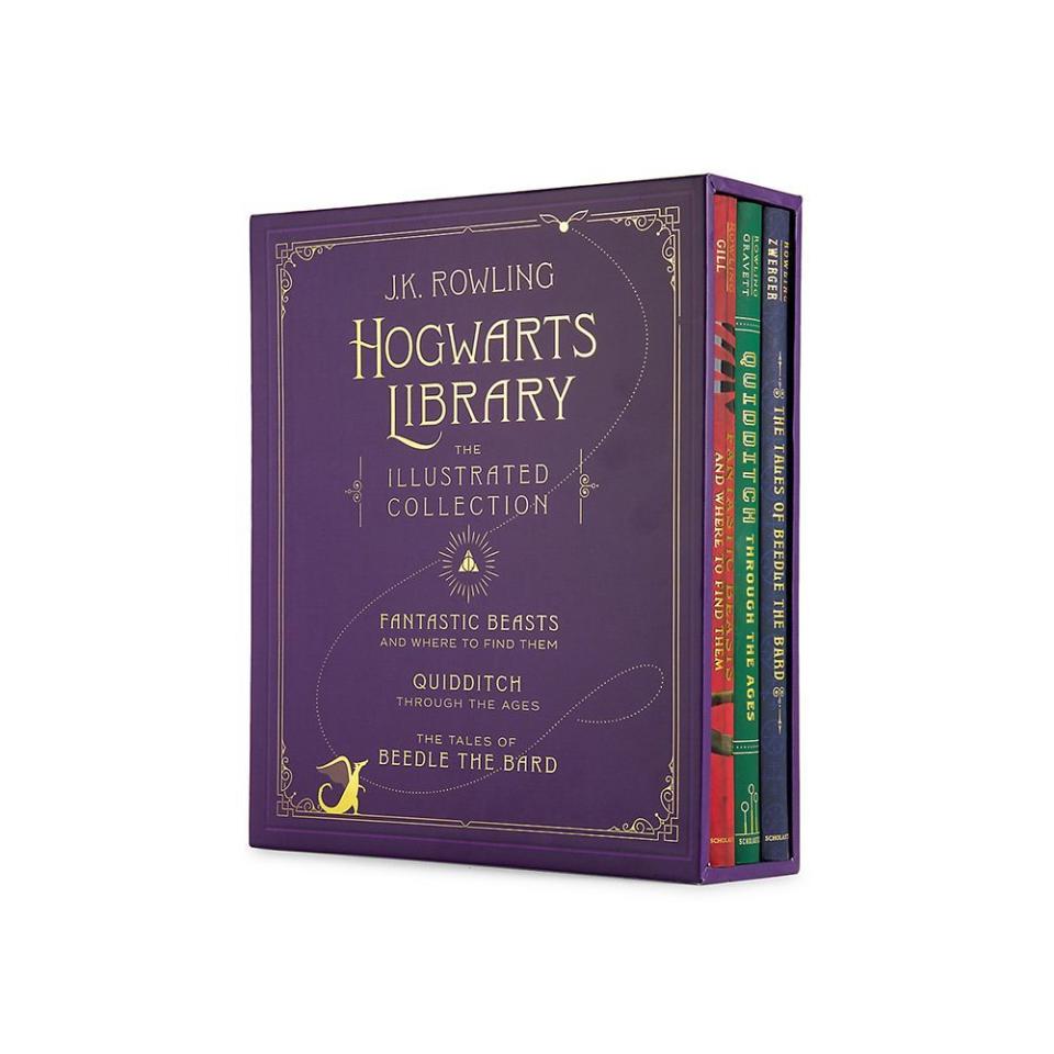 20) 'Hogwarts Library: The Illustrated Collection' by J.K. Rowling