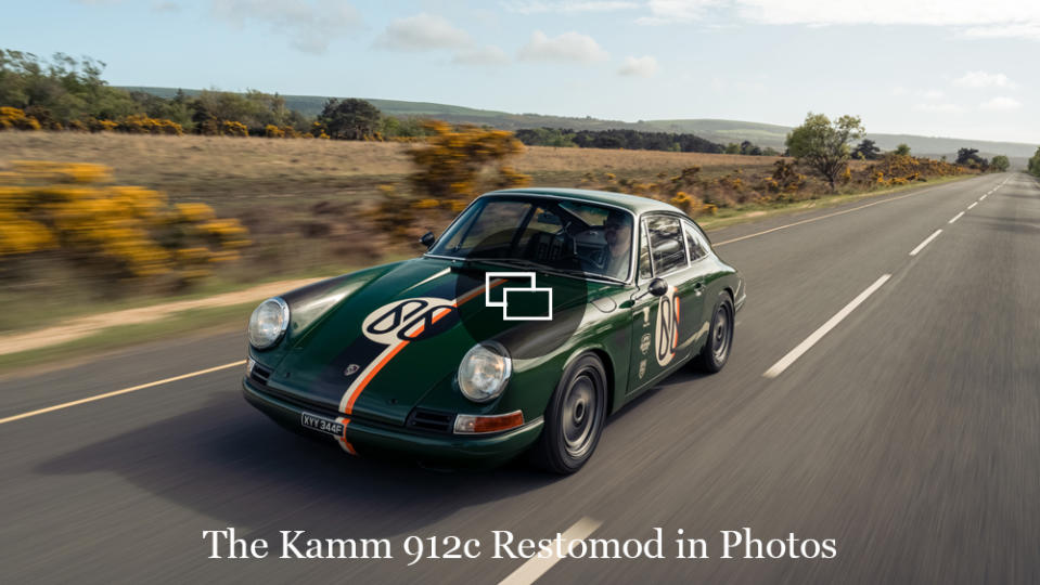 Driving the Kamm 912c restomod.