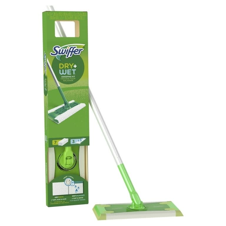 the Swiffer sweeper kit