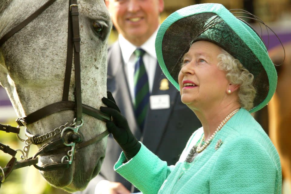 The Queen earns a mint from racing horses. Photo: Getty Images