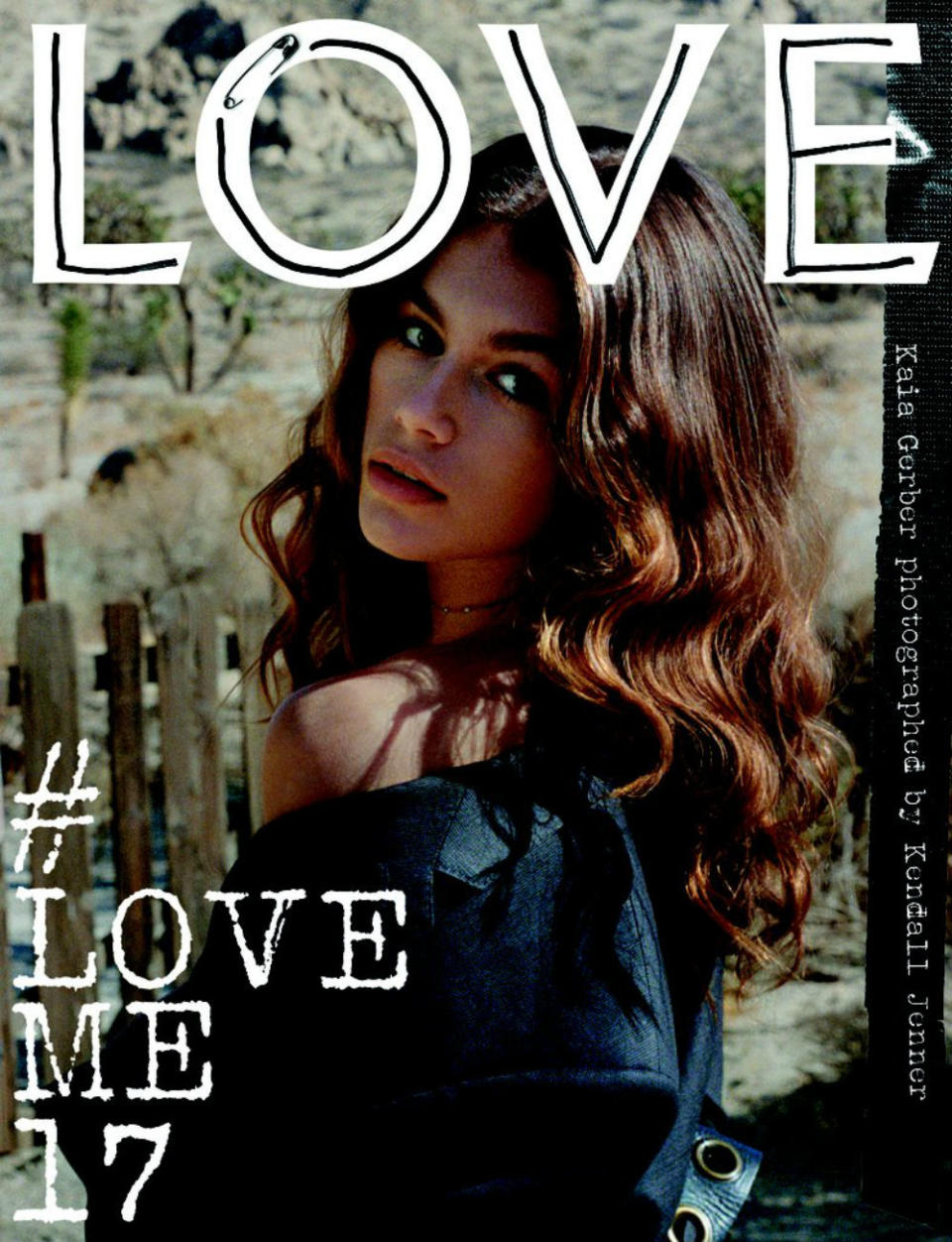 <p>Kaia ha aparecido varias veces en la portada de Love. La foto que estás viendo la sacó la mismísima Kendall Jenner para el número de primavera-verano 2017. (Foto: Love Magazine). </p>