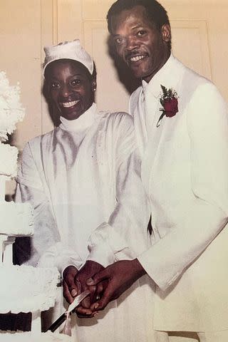 Samuel L. Jackson/instagram Samuel L. Jackson and LaTanya Richardson on their 1980 wedding day