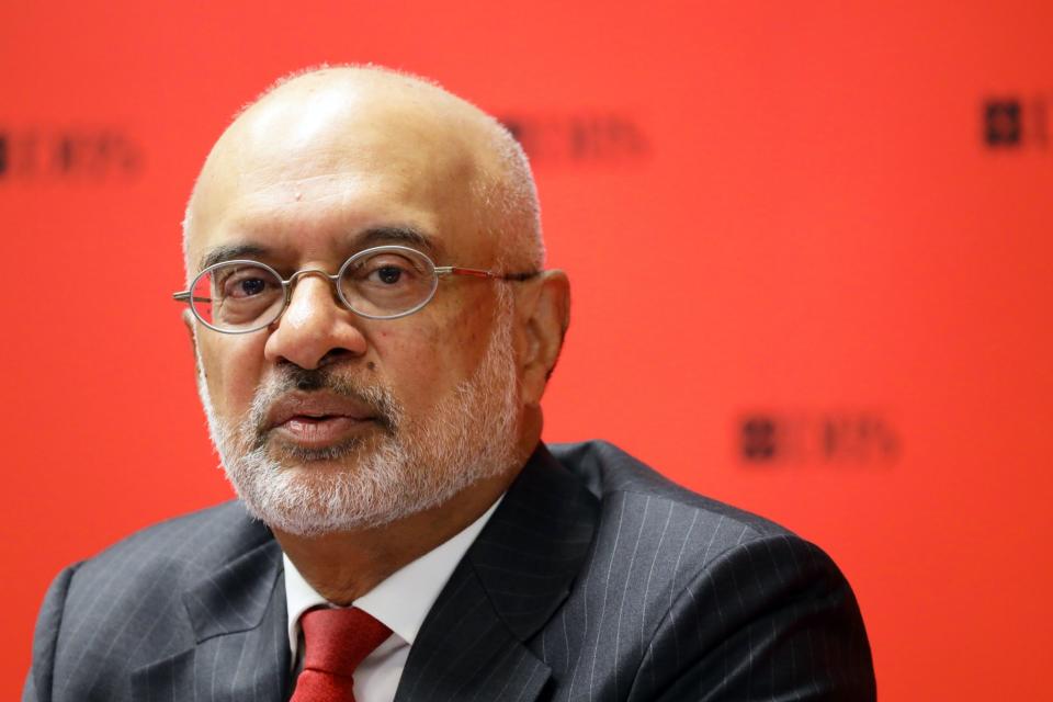 Piyush Gupta in Singapore on Aug. 3.