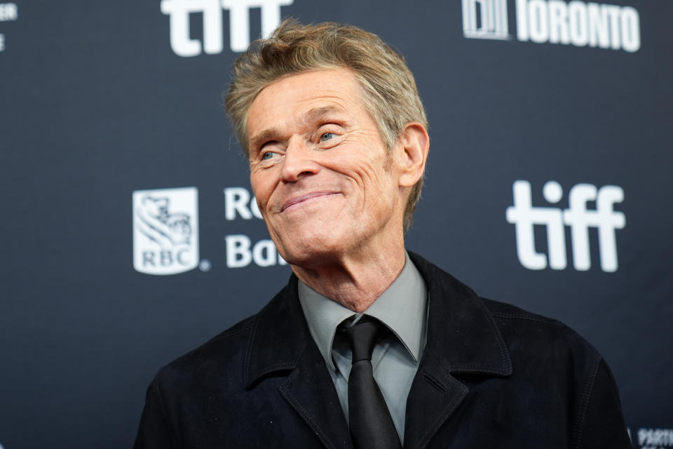 Willem Dafoe attends the premiere of Saturday Night during the 2024 Toronto International Film Festival