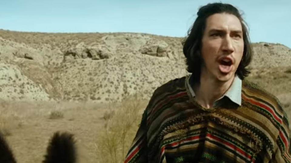 Adam Driver in The Man Who Killed Don Quixote