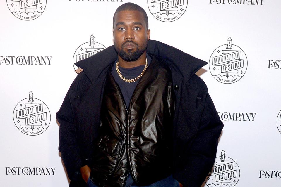 Kanye West attends the Fast Company Innovation Festival - Day 3 Arrivals on November 07, 2019 in New York City. (Photo by Brad Barket/Getty Images for Fast Company)