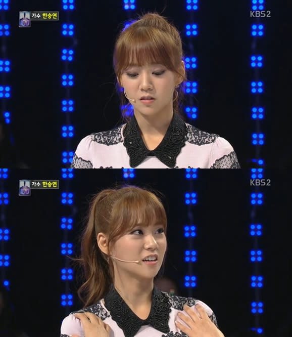 Han Seung Yeon tells that she was a top student in America