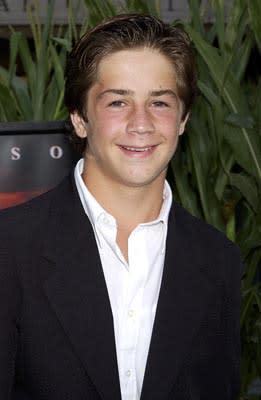 Michael Angarano at the New York premiere of Touchstone's Signs