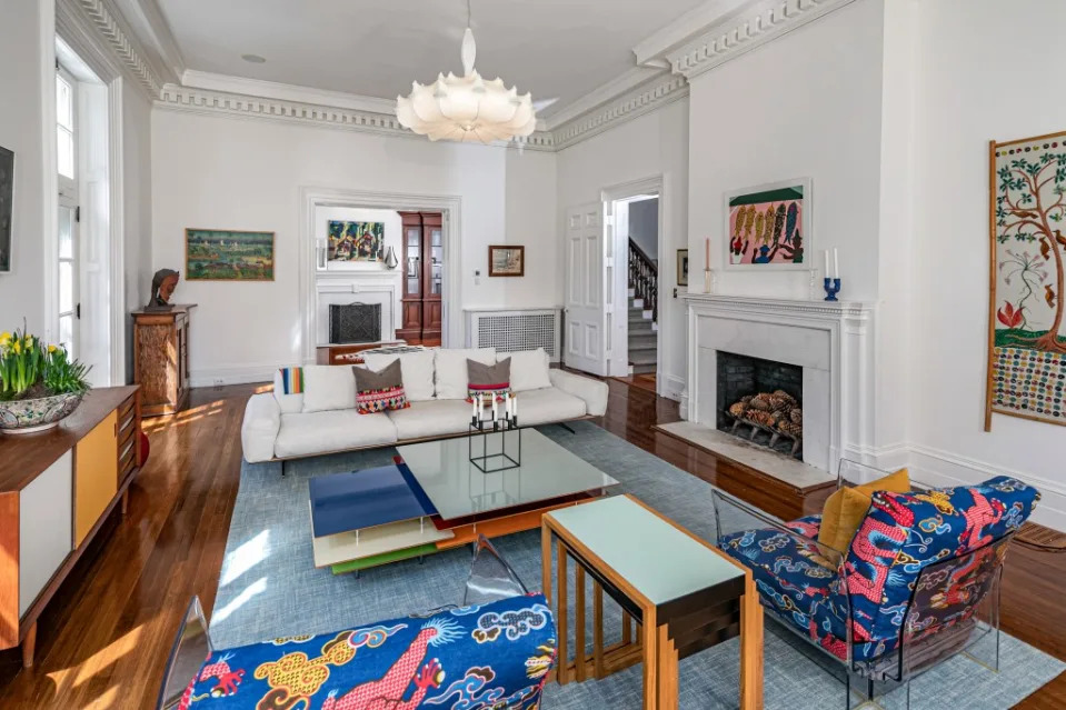 A view of the living room. Callaway Henderson Sotheby's International Realty