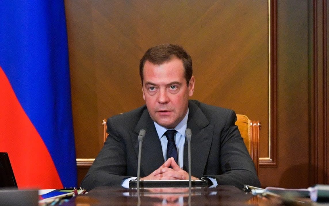 Dmitry Medvedev warned EU nations that their nuclear power stations are vulnerable to "accidents" - Alexander Astafyev /TASS