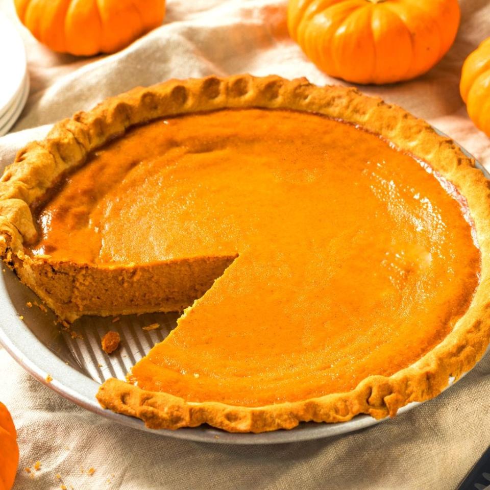 Pumpkin pie remains among the most popular Thanksgiving desserts.