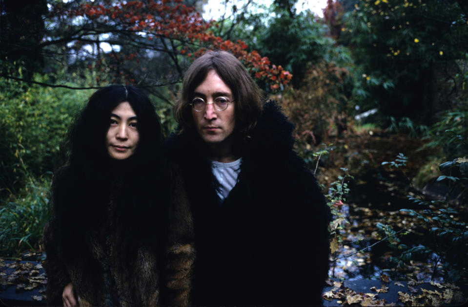 John Lennon and Yoko Ono