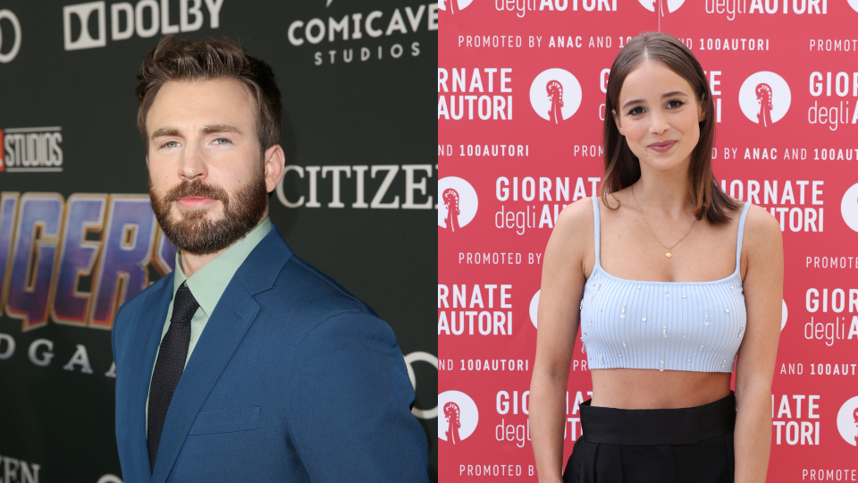 Chris Evans and Alba Baptista