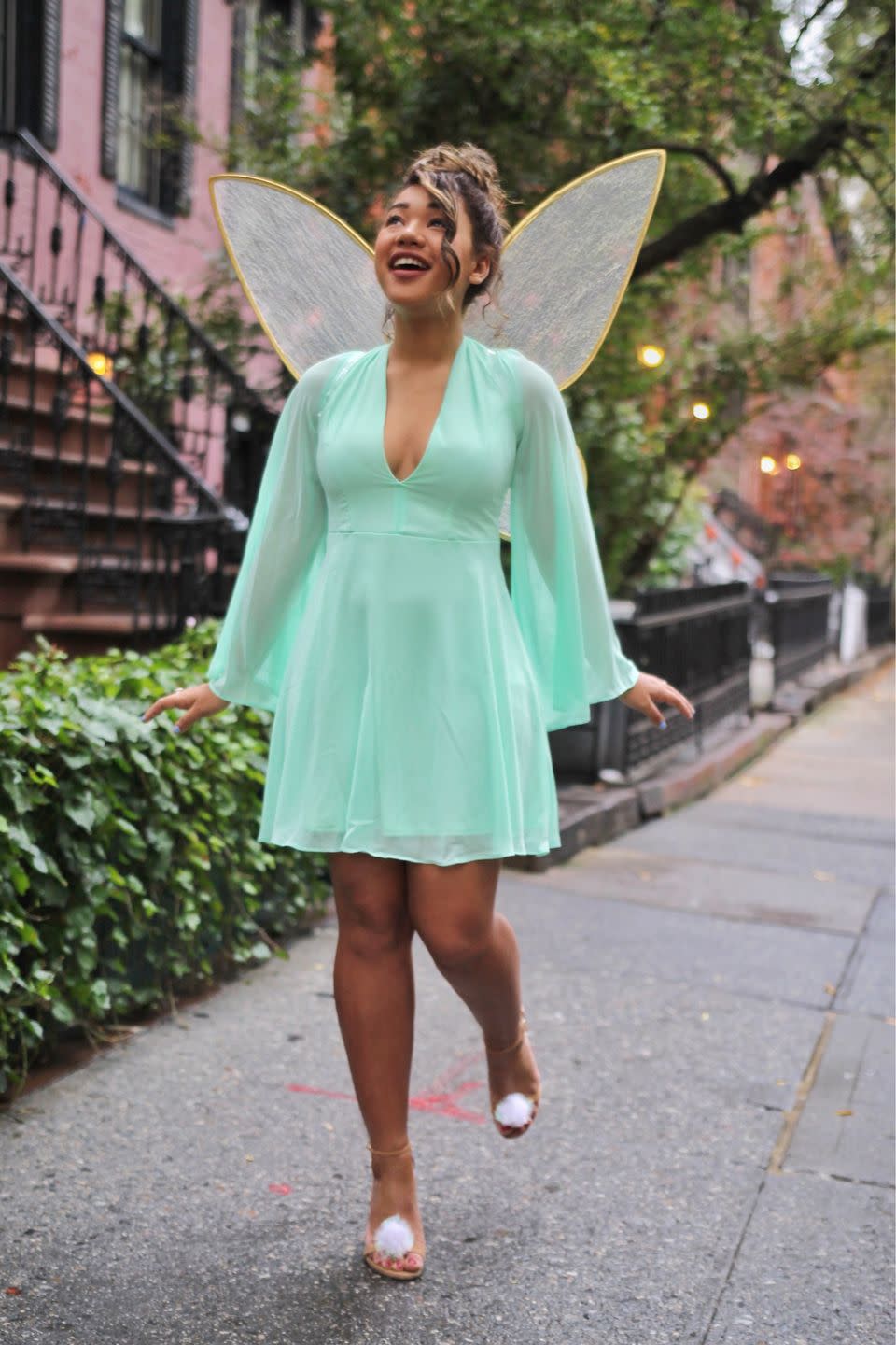 <p>Swing by the costume shop for a pair of wings, or order on Amazon—there's still time for two-day shipping!</p><p><strong>Get the tutorial at <a href="https://www.colormecourtney.com/disney-diy-2-easy-halloween-costumes/" rel="nofollow noopener" target="_blank" data-ylk="slk:Color Me Courtney;elm:context_link;itc:0;sec:content-canvas" class="link ">Color Me Courtney</a>.</strong></p><p><a class="link " href="https://www.amazon.com/s?k=fairy+wings&ref=nb_sb_noss_1&tag=syn-yahoo-20&ascsubtag=%5Bartid%7C10050.g.23785711%5Bsrc%7Cyahoo-us" rel="nofollow noopener" target="_blank" data-ylk="slk:SHOP FAIRY WINGS;elm:context_link;itc:0;sec:content-canvas">SHOP FAIRY WINGS</a></p>
