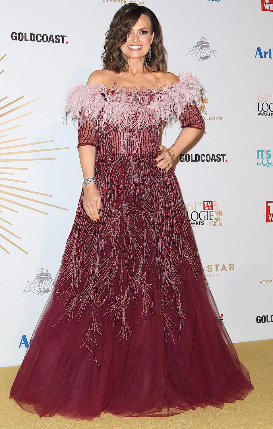 Lisa Wilkinson arrives at the 61st Annual TV WEEK Logie Awards at The Star Gold Coast on June 30, 2019 