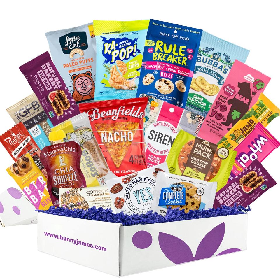vegan snack care package, best vegan gifts