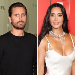 Scott Disick Shares NSFW Reaction to Kim Kardashian's Met Gala Preparation With Karl Lagerfeld's Cat Choupette