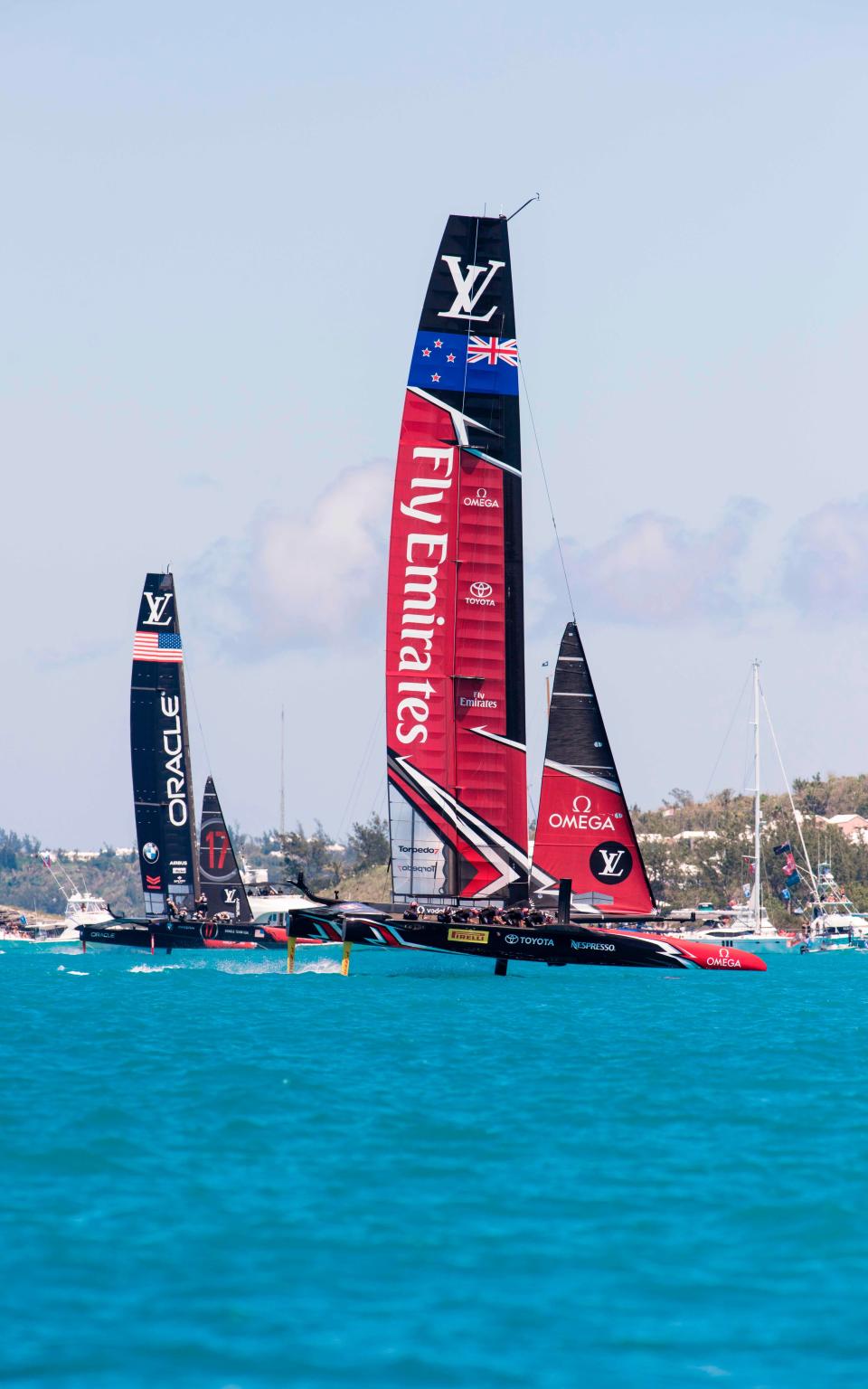 Emirates Team New Zealand - Credit: CHRIS CAMERON/AFP/Getty Images