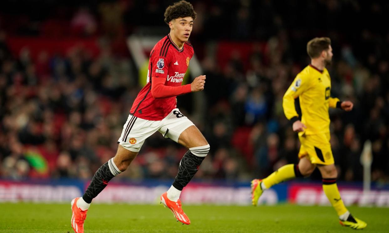 <span>Ethan Wheatley made his first-team debut against Sheffield United on Wednesday.</span><span>Photograph: Dave Thompson/AP</span>