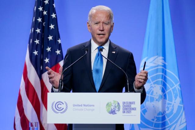 Biden plays up positives but frustrations apparent after Cop26 talks, Cop26