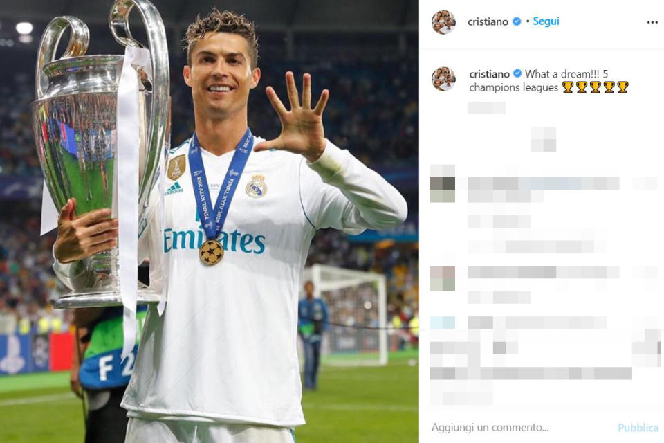 Cristiano Ronaldo fa sempre discutere, in campo e fuori. Su Instagram mostra il suo nuovo taglio: "Cosa ne pensate del mio nuovo look?"