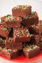 <p>These tiny little squares of goodness will be devoured in a flash.</p><p>Get the recipe from <a href="https://www.delish.com/holiday-recipes/christmas/a24893196/christmas-fudge-recipe/" rel="nofollow noopener" target="_blank" data-ylk="slk:Delish;elm:context_link;itc:0;sec:content-canvas" class="link ">Delish</a>.</p>