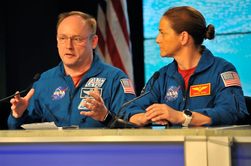 NASA discuss the status of the Boeing CST-100 Starliner spacecraft orbital test flight in Cape Canaveral