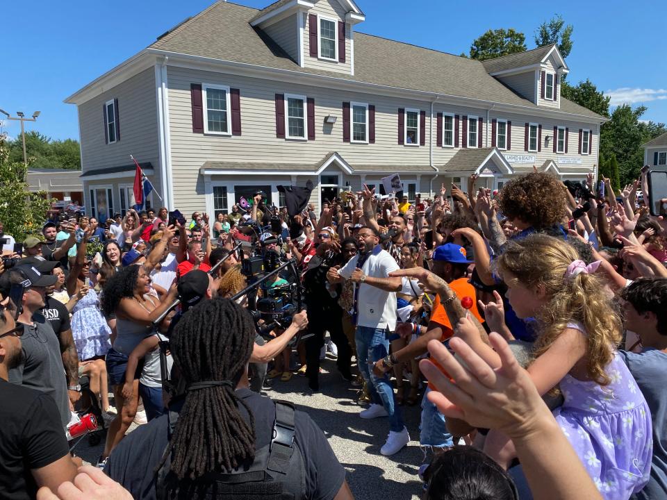 Joyner Lucas included his fans in his new music video, which he filmed in front of his newly opened froyo shop.