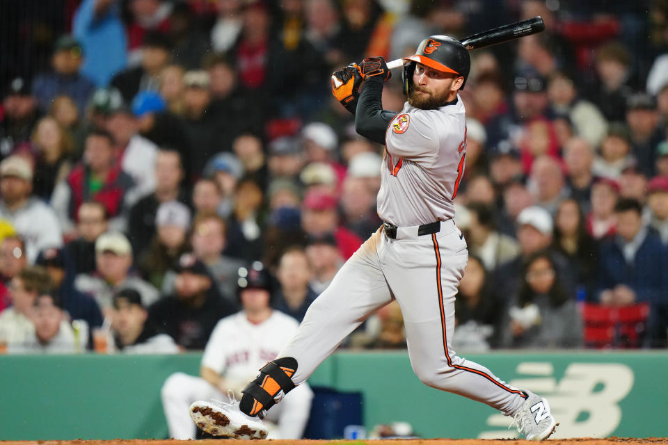 O's outfielder Colton Cowser is coming off a two-homer game, which will increase his lineup rate in fantasy baseball leagues.  (Photo by Daniel Shirey/MLB Photos via Getty Images)