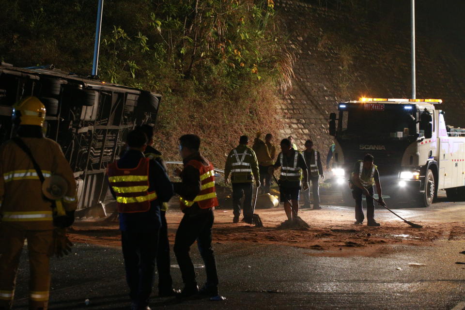 Deadly Hong Kong bus crash