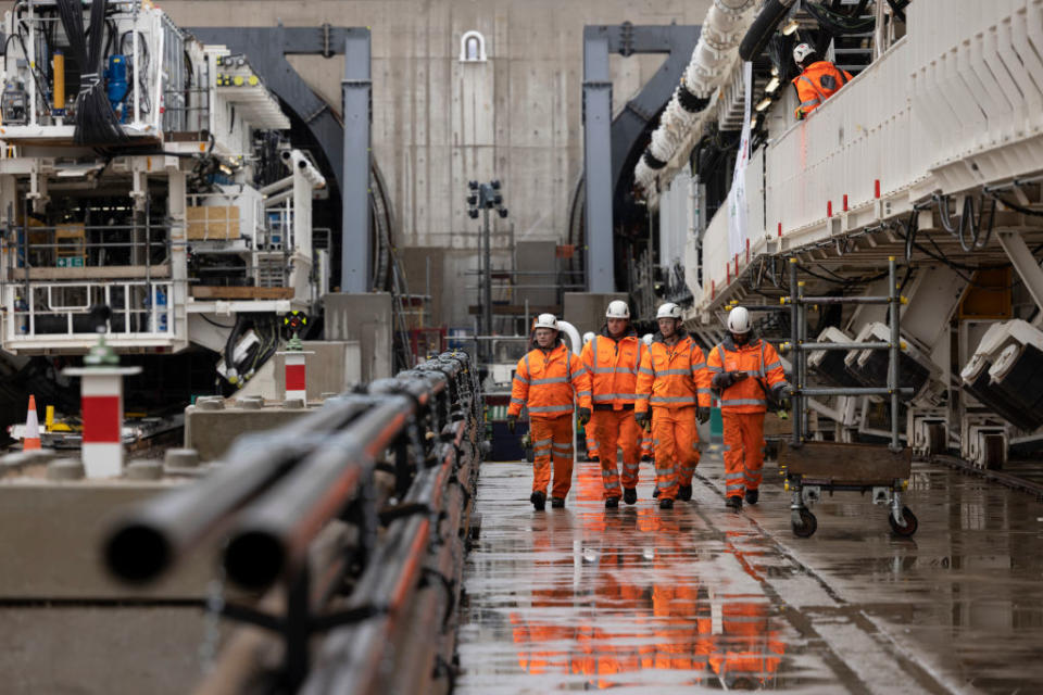 Poorly defined objectives, an overzealous planning system and disjointed supply chains are all reasons why the UK lags behind its peers on building major infrastructure, a report found. Photo: Getty
